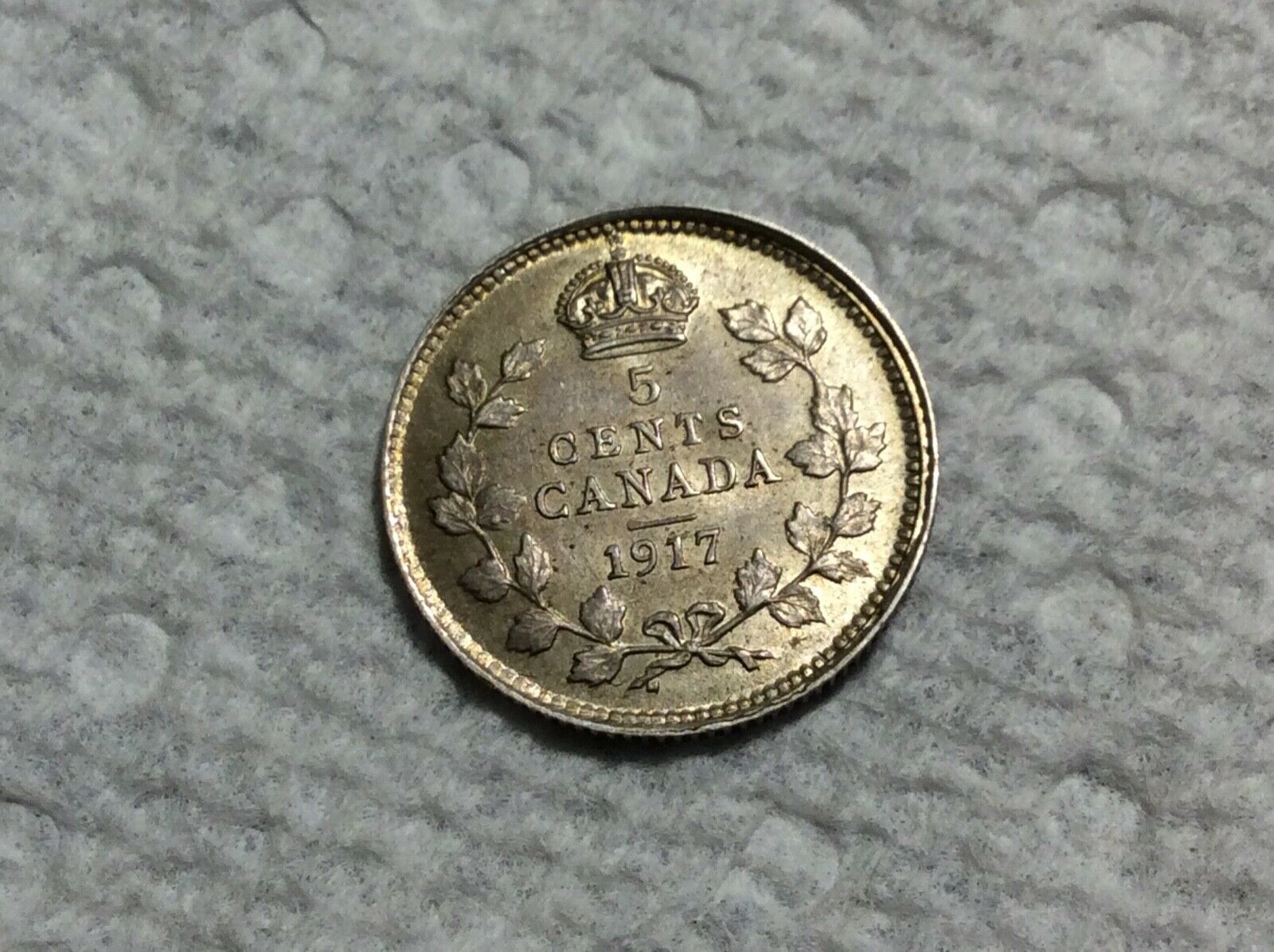 Canada-1917-5-Cent,-What-Grade?